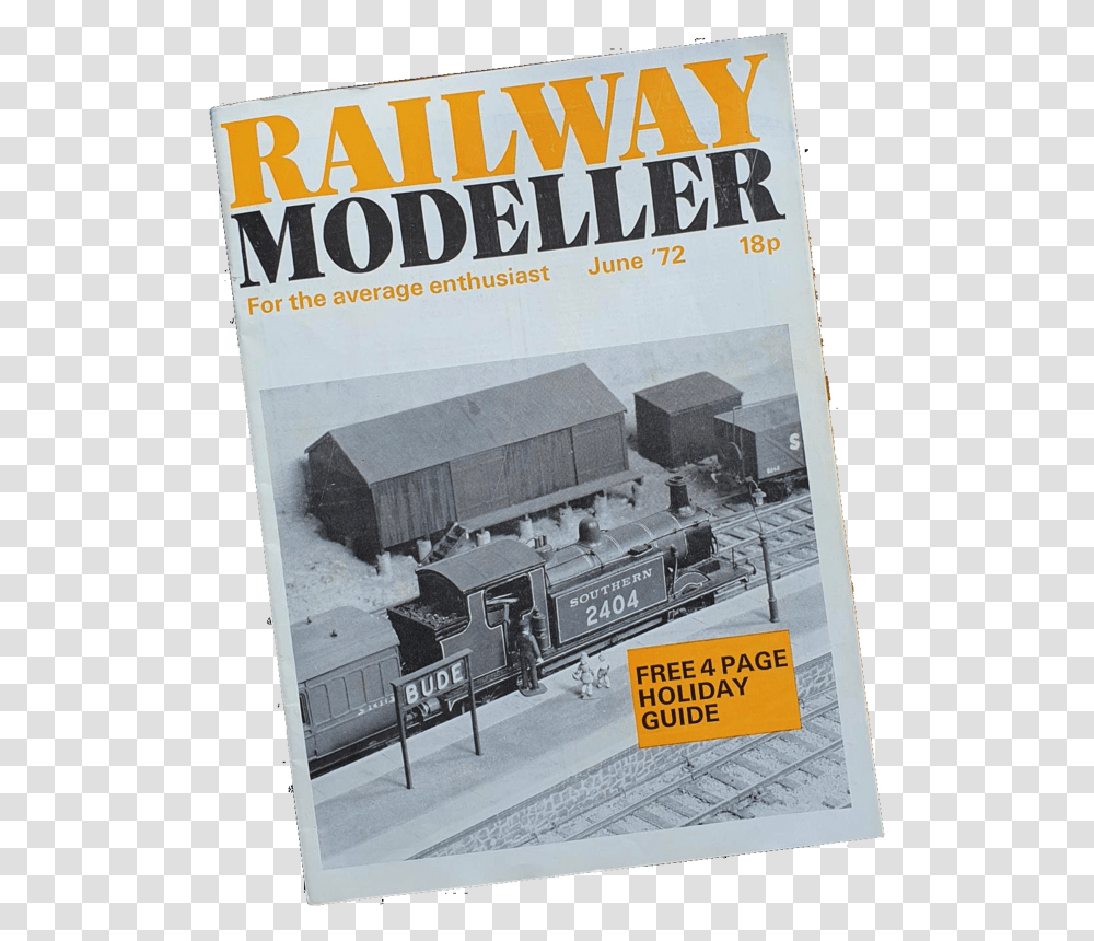 Front Cover Of Railway Modeller June Magazine, Poster, Advertisement, Flyer, Paper Transparent Png