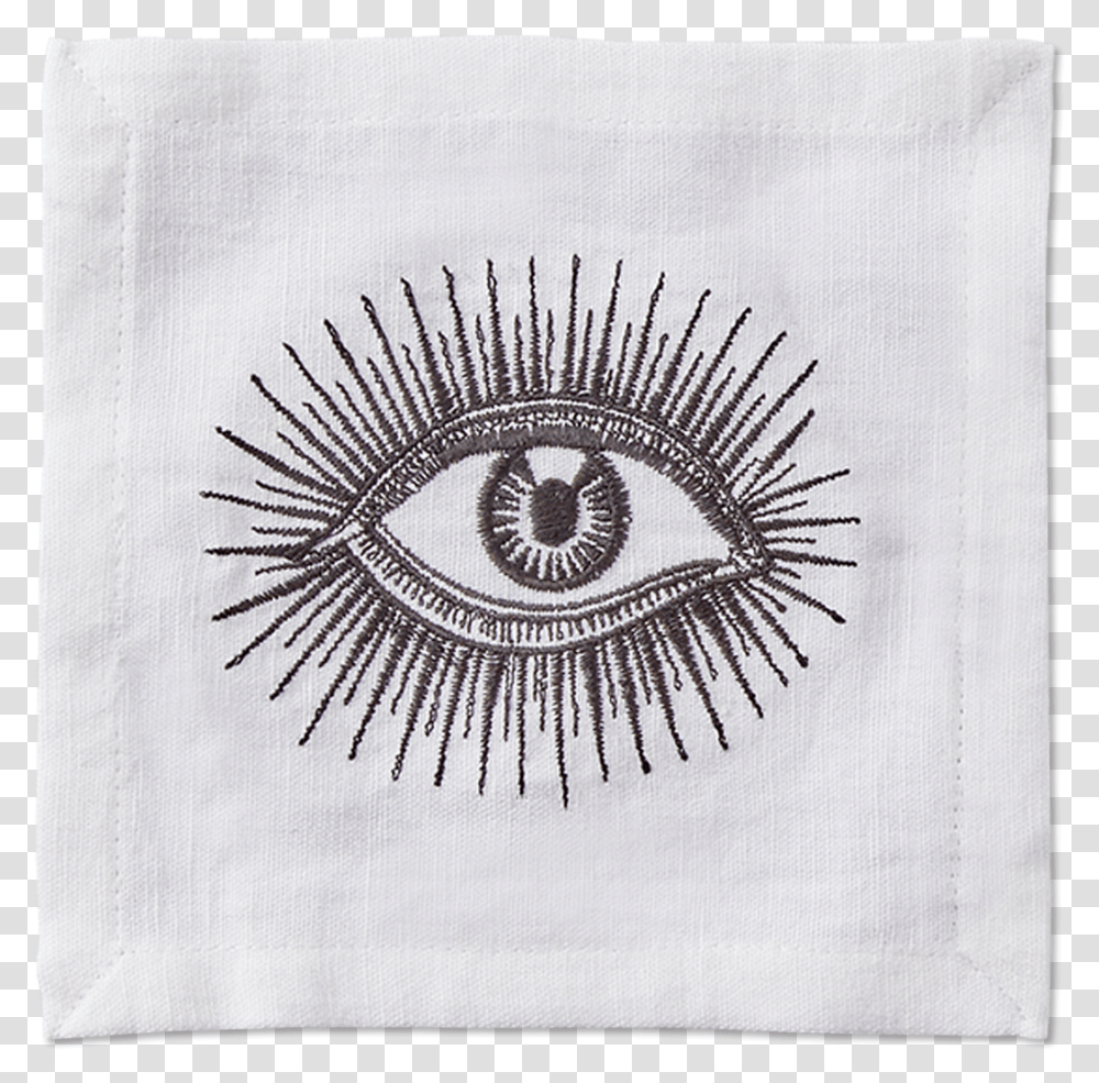 Front Image Cocktail Napkin Eyes Eyelash Extensions, Drawing, Sketch, Rug Transparent Png