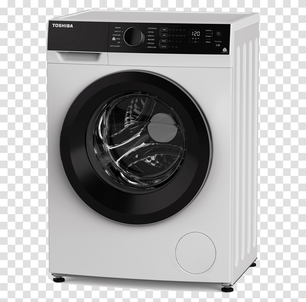 Front Load Washing Machine Toshiba Washer Dryer Uae, Appliance Transparent Png