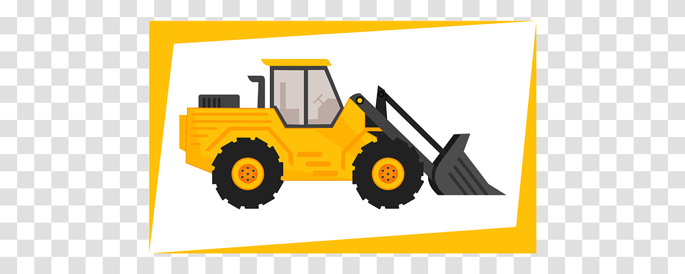 Front Loader Tractor, Vehicle, Transportation, Bulldozer Transparent Png