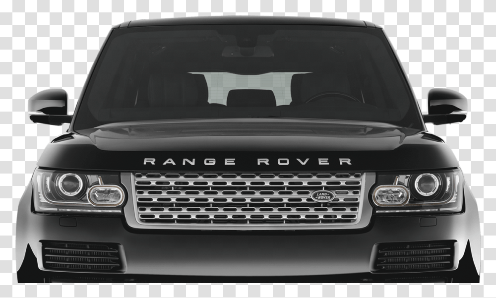 Front Of Car Range Rover 2019 Sport Black, Vehicle, Transportation, Bumper, Sedan Transparent Png