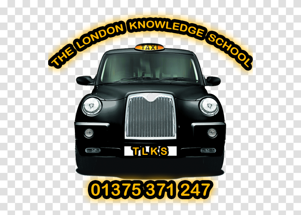 Front Of Taxi Uk, Car, Vehicle, Transportation, Automobile Transparent Png