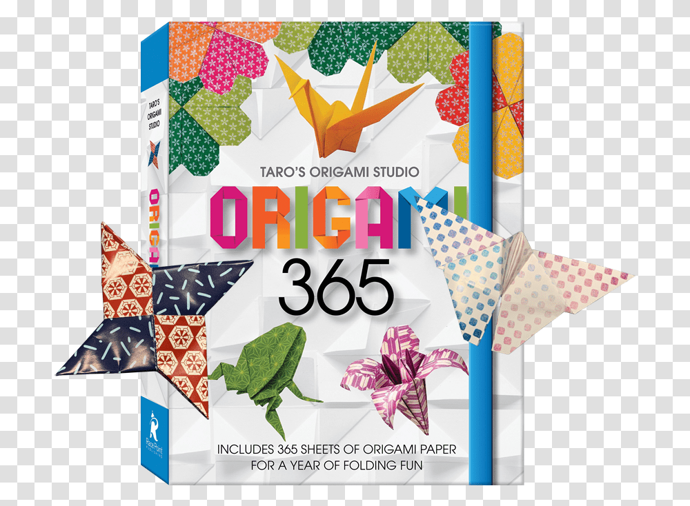 Front Origami 365 Includes 365 Sheets Of Origami Paper, Flag, Number Transparent Png