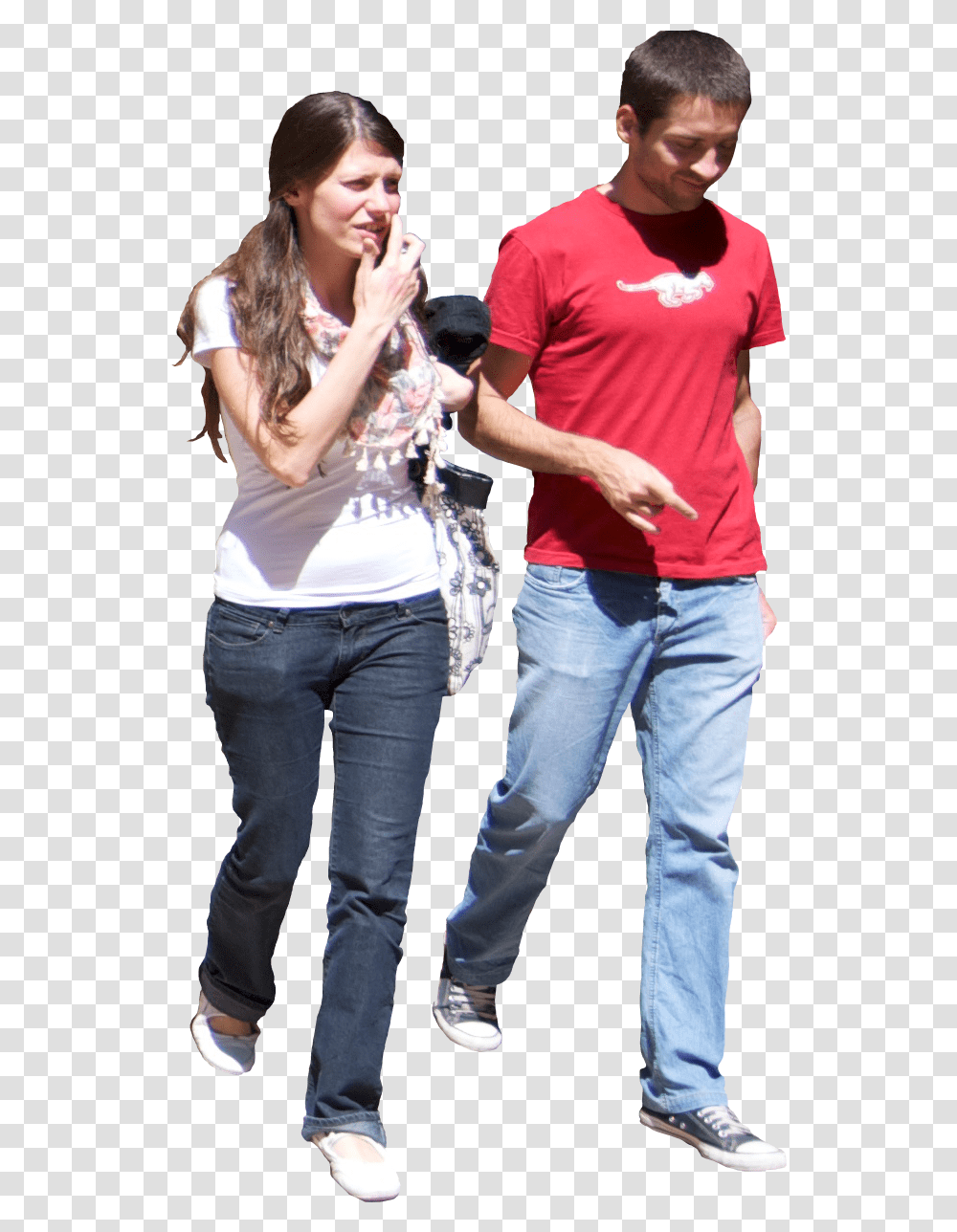 Front People Walking, Person, Pants, Dance Pose Transparent Png