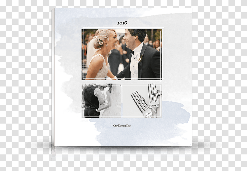 Front Photo Book Cover Designed For Engagements And Wedding Photo Book Cover Design, Person, Collage, Poster Transparent Png
