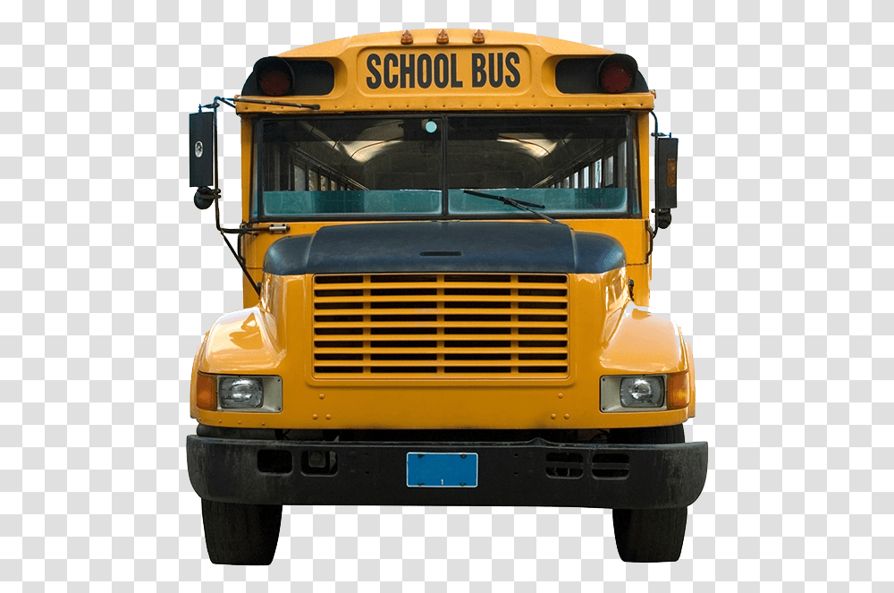 Front School Bus Coney Island, Vehicle, Transportation, Truck,  Transparent Png