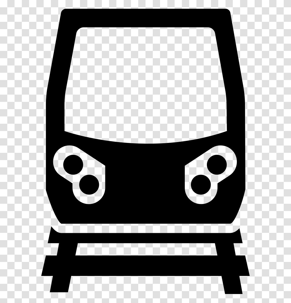 Front Train On Tracks Icon Free Download, Bottle, Electronics, Wine, Alcohol Transparent Png