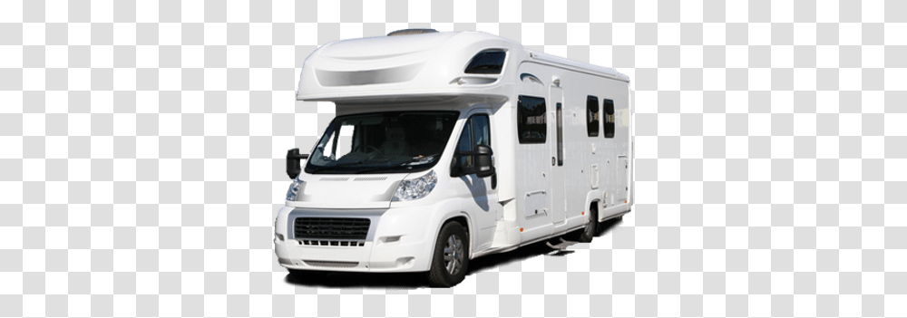 Front View Motorhome Camper Van, Rv, Vehicle, Transportation, Caravan Transparent Png