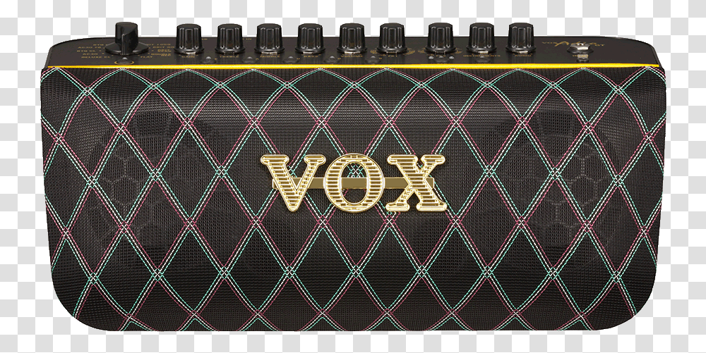 Front View Of Black Vox Guitar Practice Amplifier Vox Adio Air Gt, Rug, Screen, Electronics, Alphabet Transparent Png