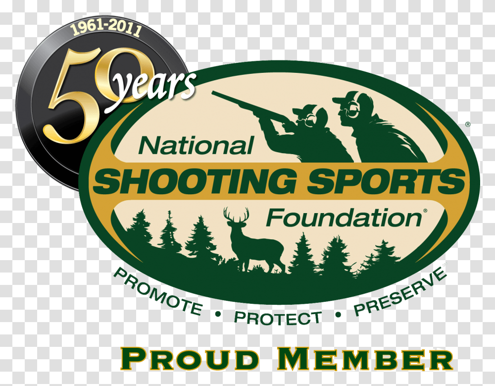 Frontier Firearms Usa Nssf Member Logo, Label, Text, Advertisement, Poster Transparent Png