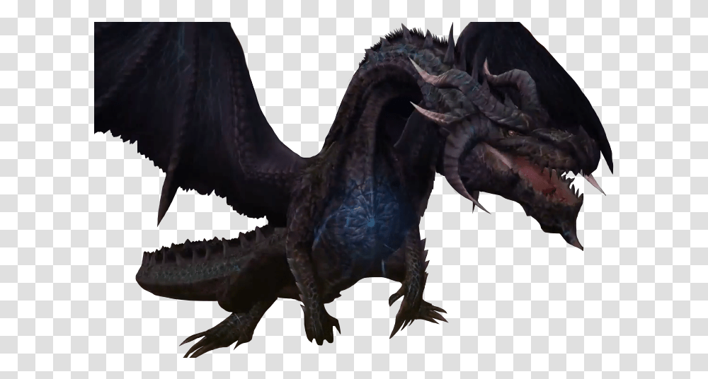 Frontiergen Fatalis Render Monster Hunter Black Fatalis, Dragon, Bird Transparent Png