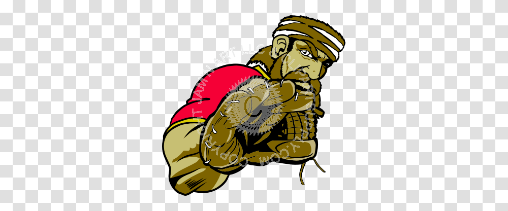 Frontiersmen Wearing Baseball Glove, Helmet, Animal, Bird Transparent Png