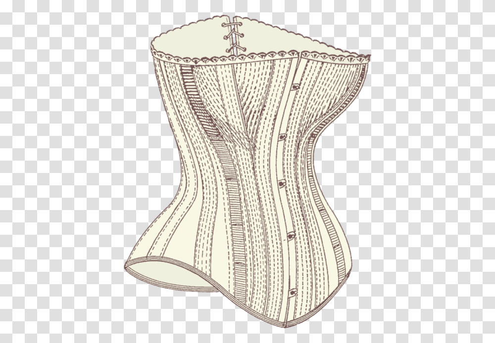 Frontside Of A Corset Corsets In 16th Century, Apparel, Rug Transparent Png