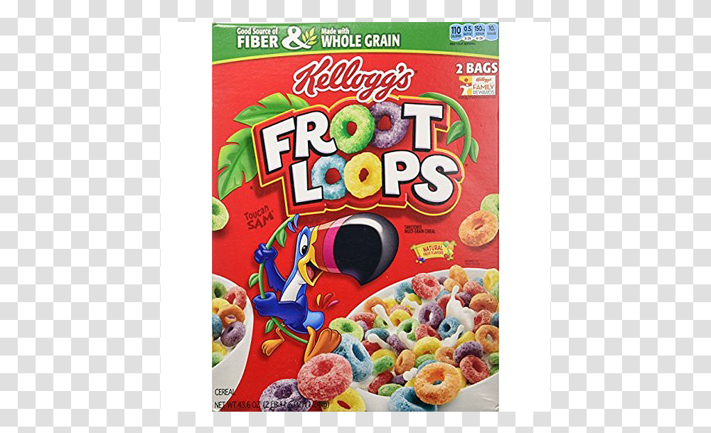 Froot Loops Cereales Froot Loops, Sweets, Food, Confectionery, Snack Transparent Png