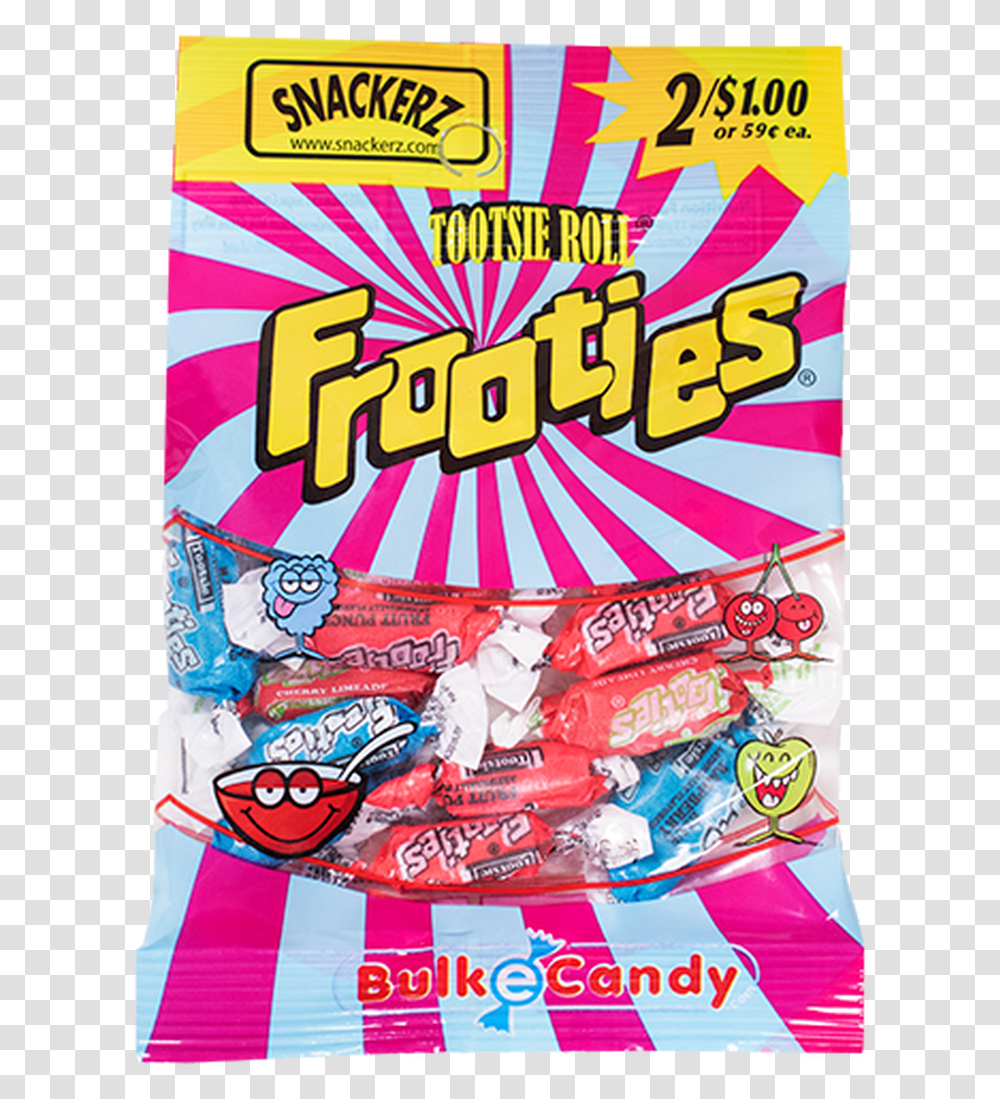 Frooties 21 Snackerz Inc Packet, Food, Candy, Poster, Advertisement Transparent Png