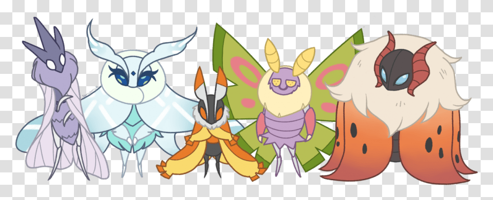 Frosmoth And Volcarona, Toy Transparent Png