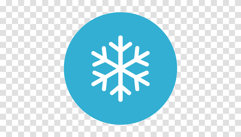 Frost Circle, Snowflake Transparent Png