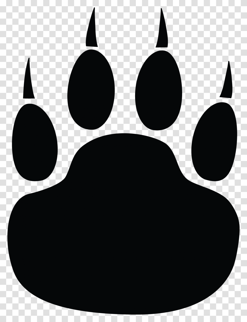 Frost, Footprint, Hook, Stencil, Claw Transparent Png