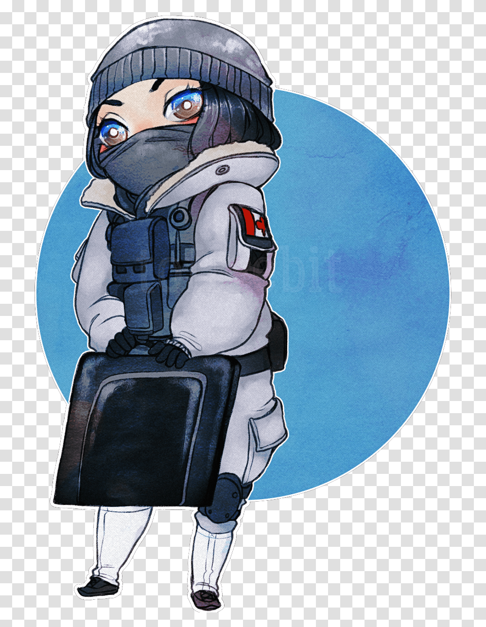 Frost Frost Chibi Rainbow Six Siege, Outdoors, Nature, Person Transparent Png
