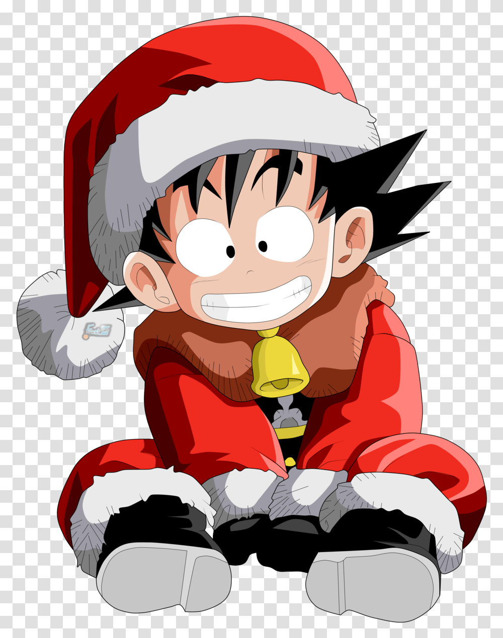 Frost Merry Christmas Kid Goku Merry Christmas, Person, Human Transparent Png