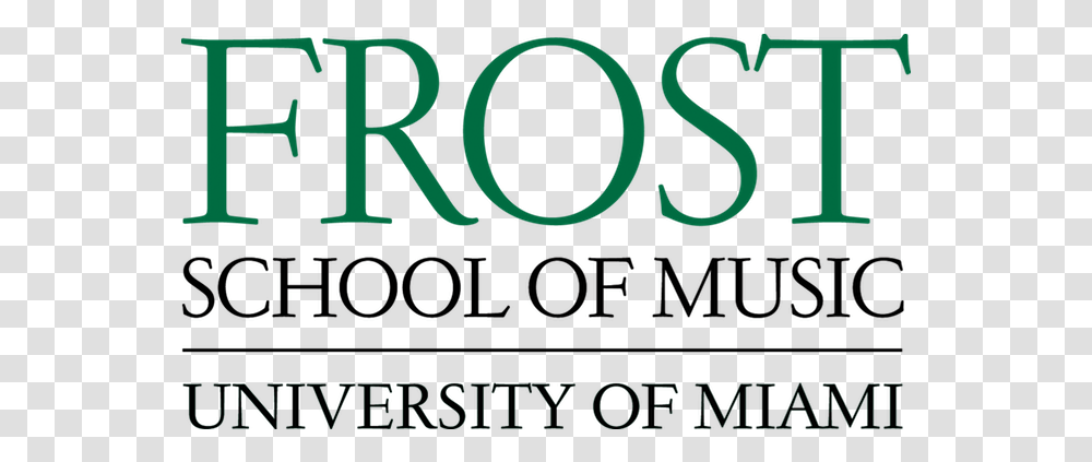 Frost School University Of Miami Frost School Of Music, Word, Alphabet, Text, Logo Transparent Png