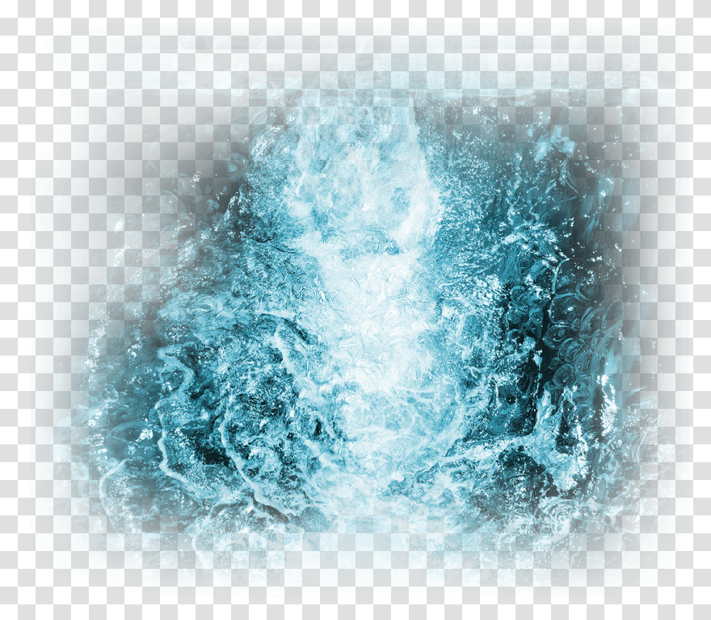 Frost, Water, Outdoors, Nature, Painting Transparent Png