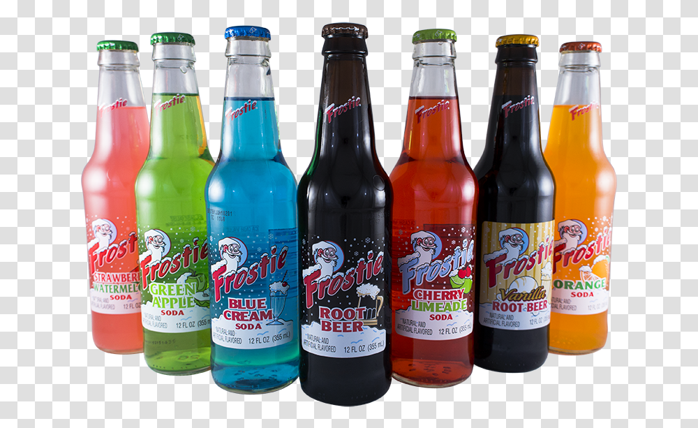 Frostie Root Beer, Soda, Beverage, Bottle, Alcohol Transparent Png