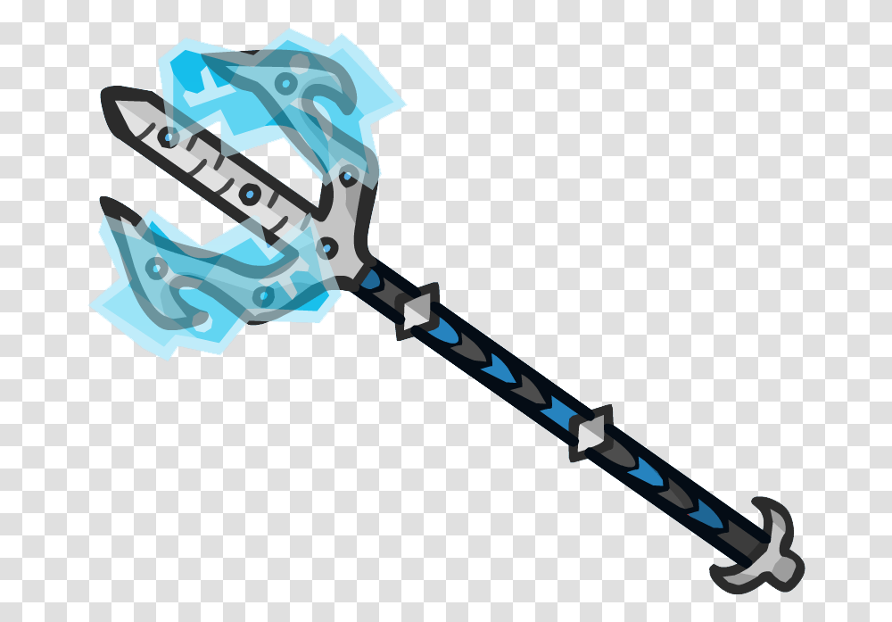 Frosting Trident Saw Chain, Pedal, Scissors, Blade, Weapon Transparent Png