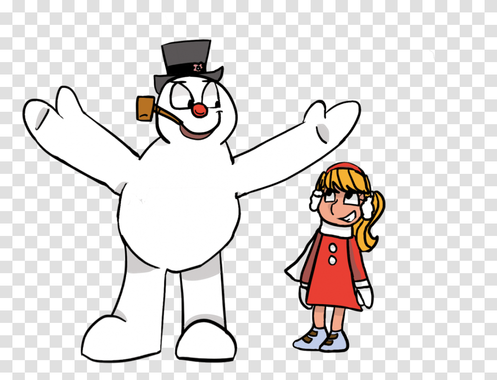 Frosty And Karen, Person, Human, Mascot, Outdoors Transparent Png