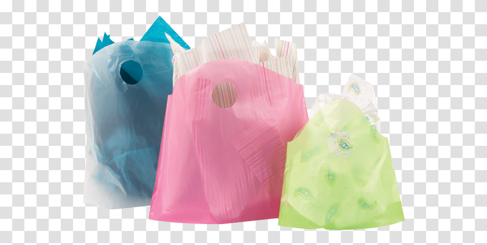 Frosty Color Wave Top Bags Bag, Plastic Bag Transparent Png