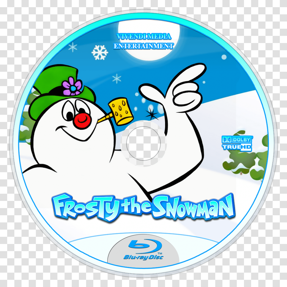Frosty The Snowman Bluray Disc Image Frosty The Snowman, Disk, Dvd Transparent Png