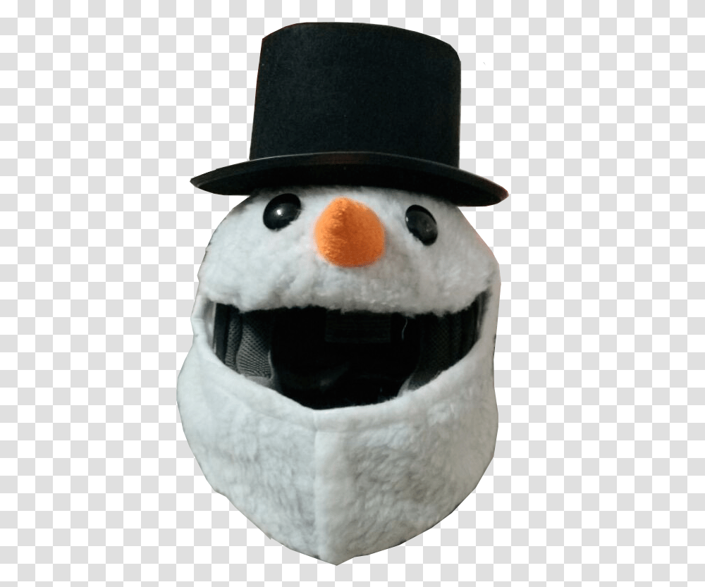 Frosty The Snowman Christmas Motorcycle Helmet Cover Cartoon Motorcycle Helmet Cover, Nature, Outdoors, Winter, Hat Transparent Png