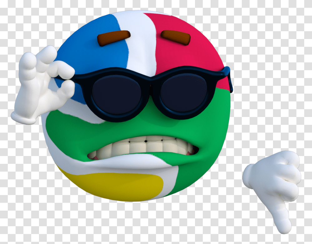 Frown View Google Ball Frown Ancap Ball Communism No Food Lol, Light, Sunglasses, Accessories, Accessory Transparent Png
