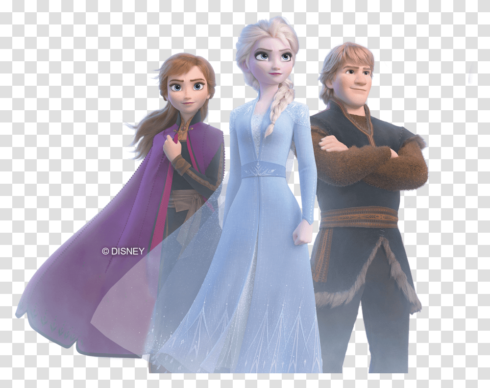 Frozen 2 Characters, Person, Human, Doll, Toy Transparent Png