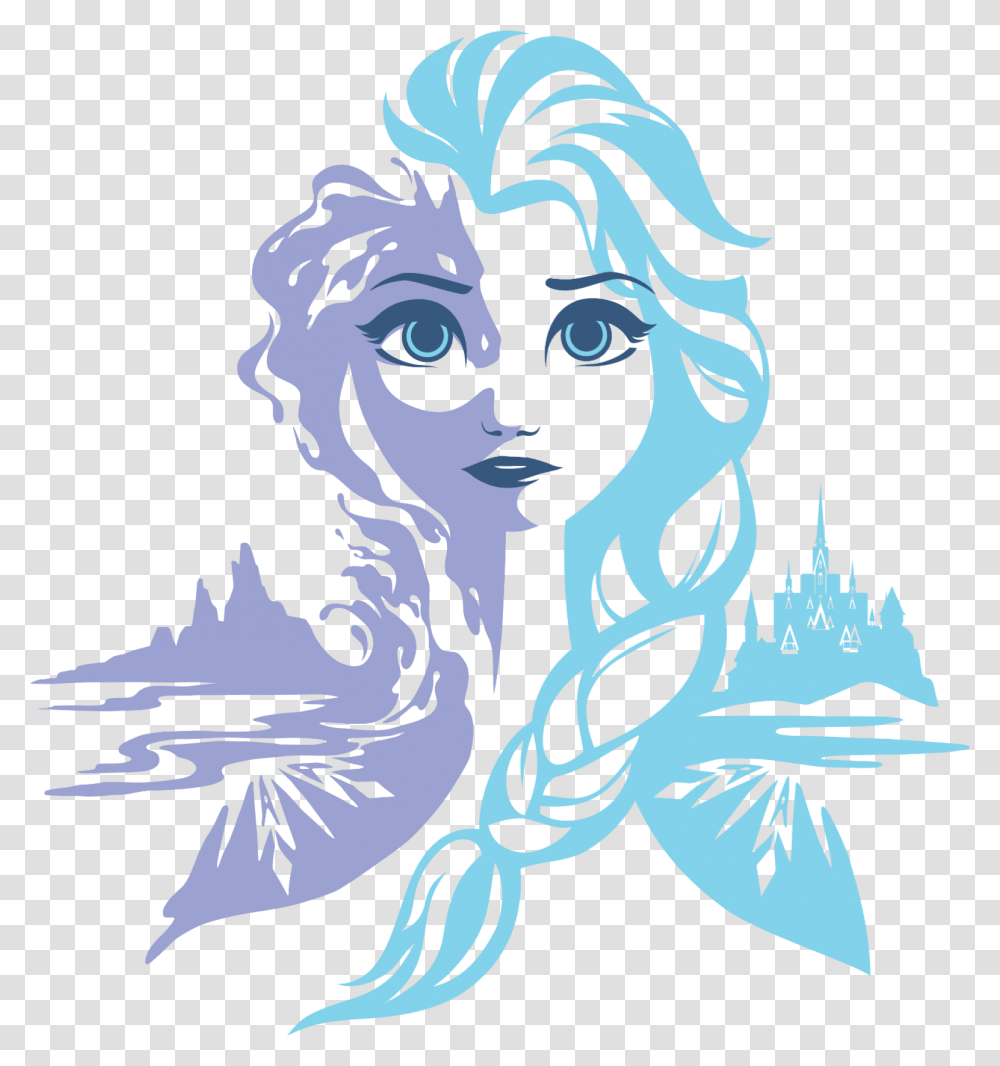 Frozen 2 Clipart Into The Unknown Frozen, Stencil, Emblem Transparent Png