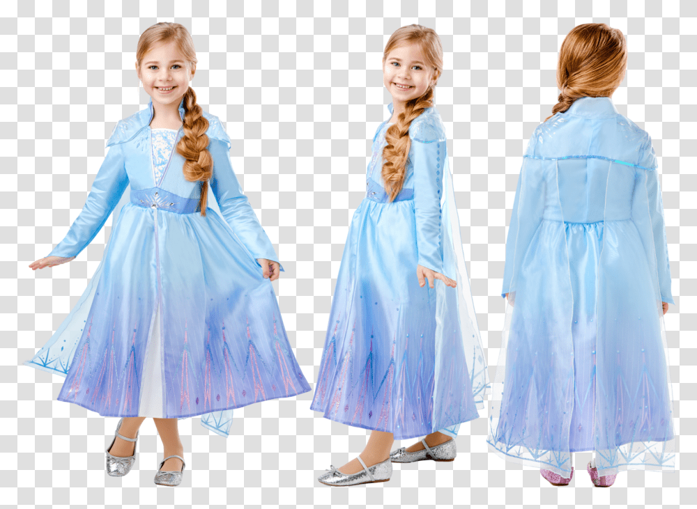Frozen 2 Costum Elsa De Calatorie Deluxe 0Title Rubies Frozen, Person, Female, Coat Transparent Png