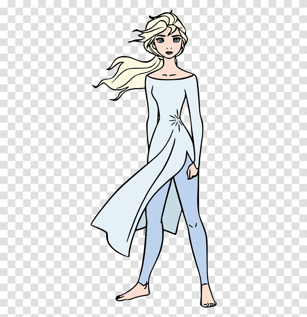 Frozen 2 Elsa Clipart, Female, Person, Dress Transparent Png