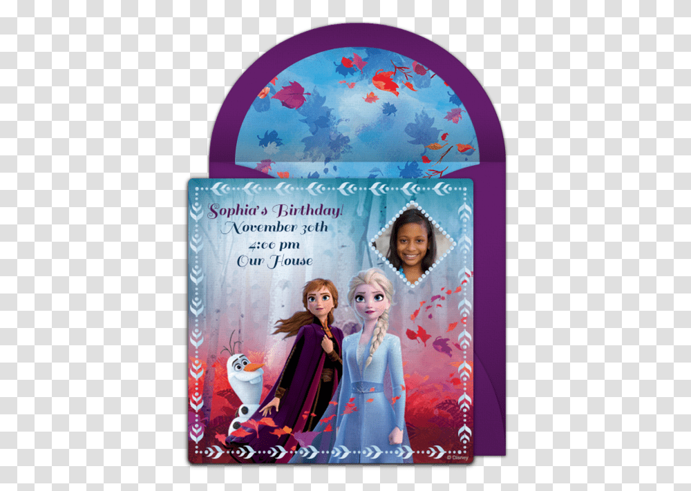 Frozen 2 Invitation Template, Doll, Toy, Barbie, Figurine Transparent Png