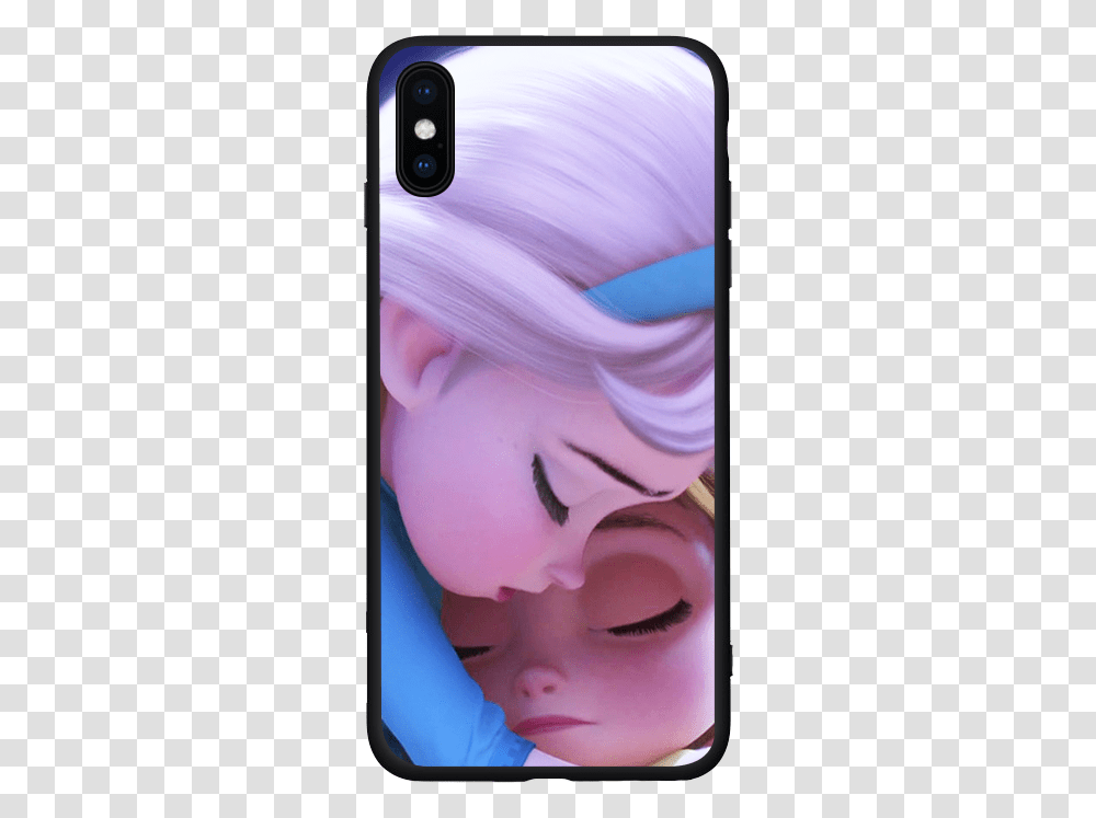 Frozen 2 Princess Black Tpu Case For Iphone 11 11pro Xs Max Frozen 2 Phone Cases, Person, Human, Sweets, Food Transparent Png