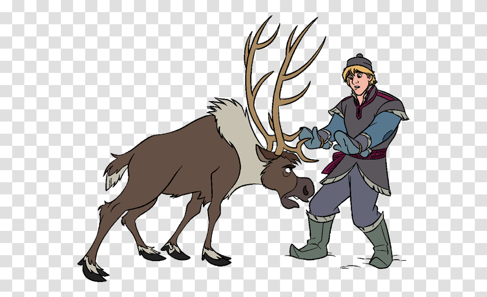 Frozen And Frozen Fever Clip Art Image 3 Kristoff I Sven, Person, Human, Animal, Mammal Transparent Png