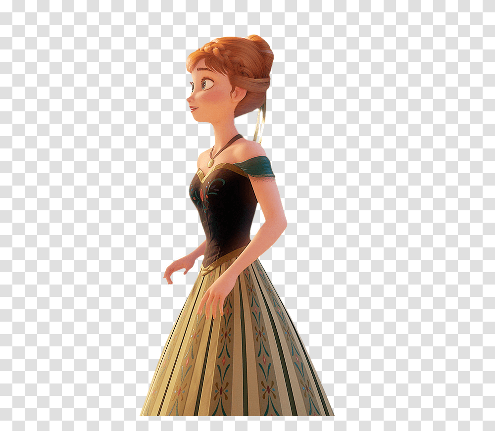 Frozen Anna Anna Frozen Inspired Dress, Evening Dress, Robe, Gown Transparent Png