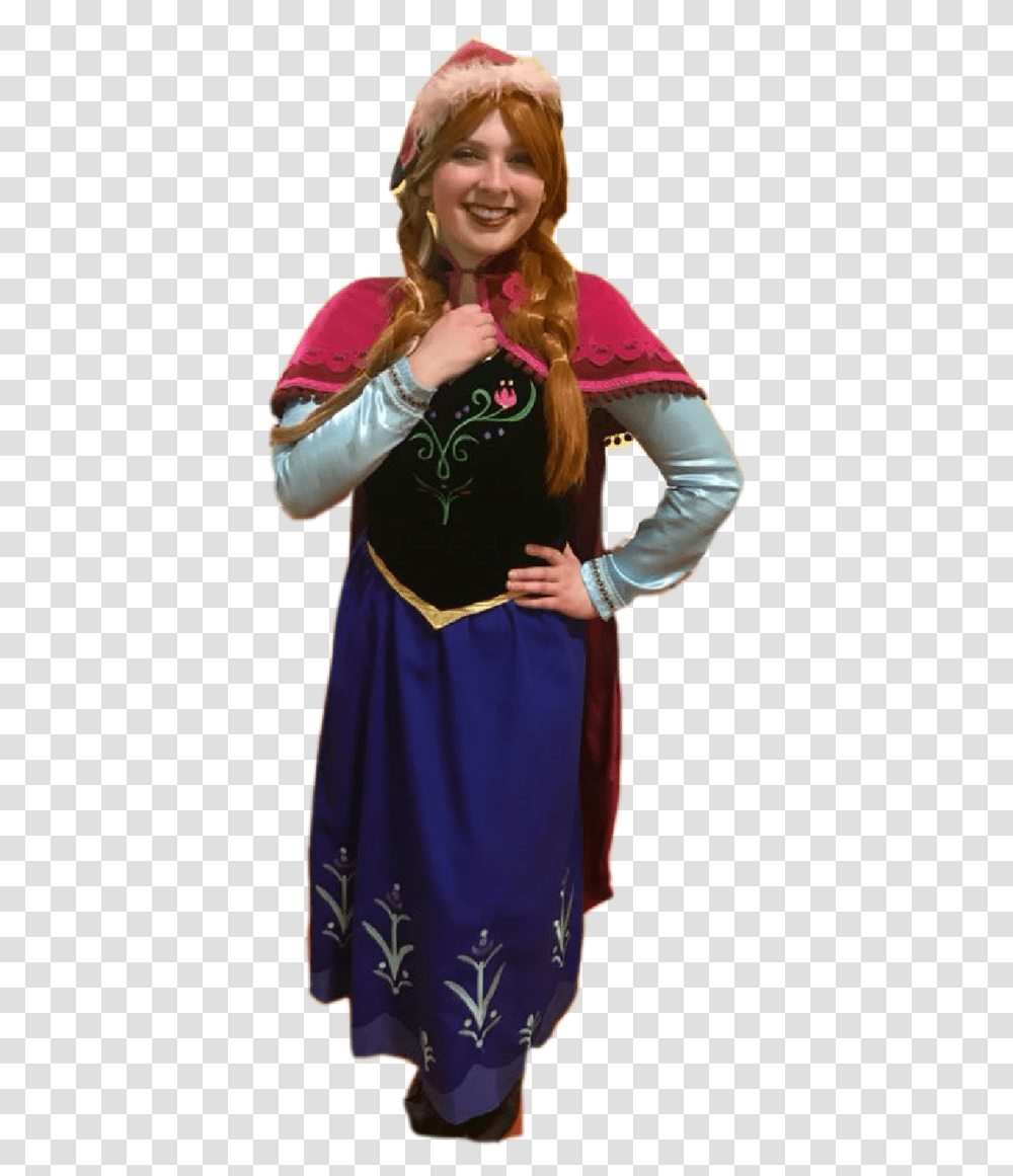 Frozen Anna Homepage Halloween Costume, Person, Face, Sleeve Transparent Png