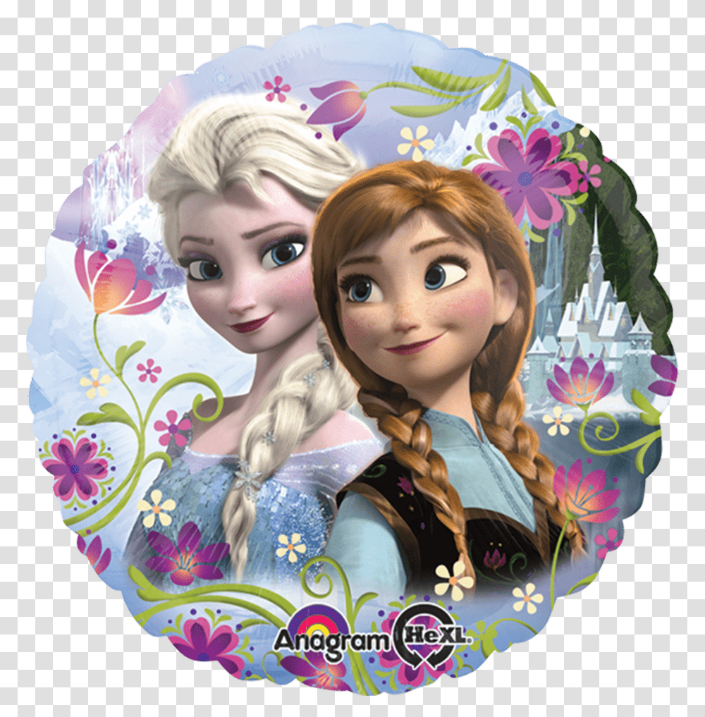 Frozen Anna Y Elsa, Doll, Toy, Collage, Poster Transparent Png