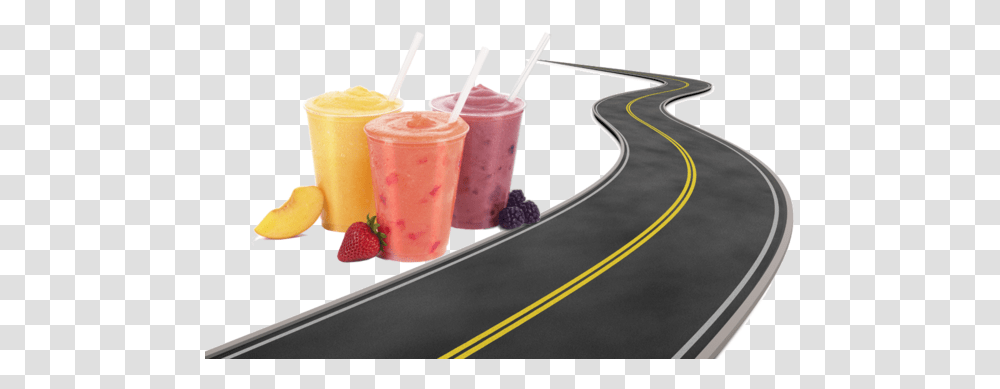 Frozen Beverages Like Peach Smoothies, Juice, Drink, Ice Pop, Road Transparent Png