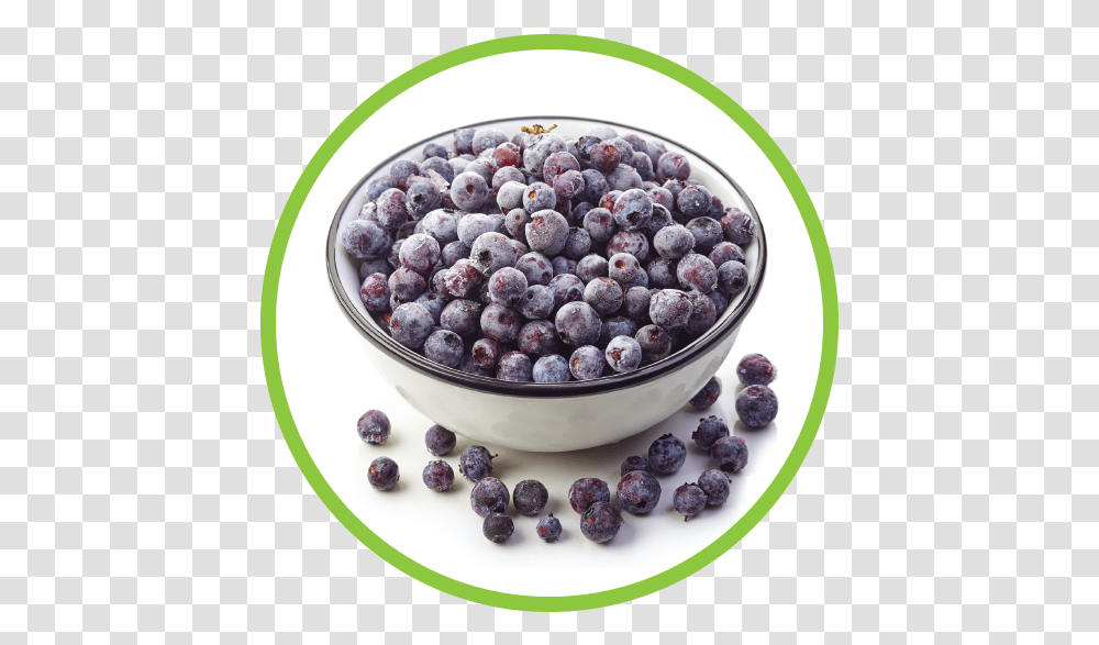 Frozen Blueberries Circle, Blueberry, Fruit, Plant, Food Transparent Png