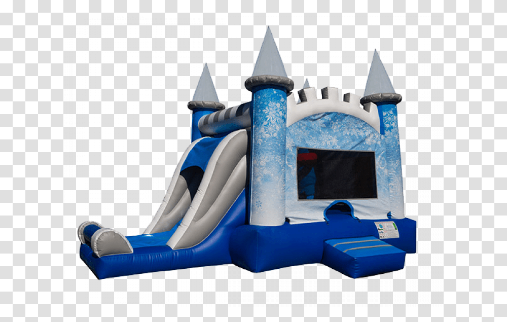 Frozen Castle Bounce House, Toy, Inflatable Transparent Png