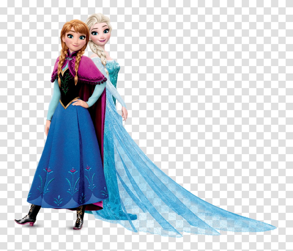 Frozen, Character, Doll, Toy, Wedding Gown Transparent Png