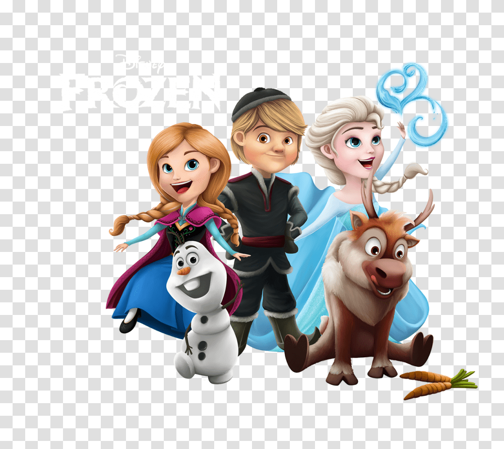 Frozen, Character, Person, Human, Figurine Transparent Png