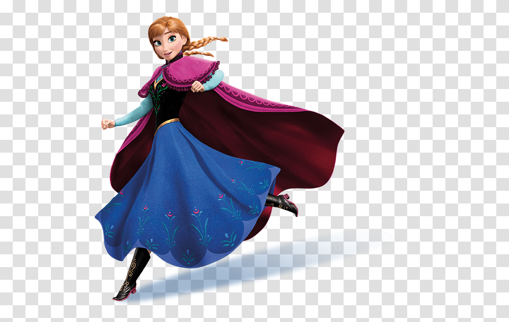 Frozen Characters Background Download Anna Frozen, Person, Human, Toy, Doll Transparent Png