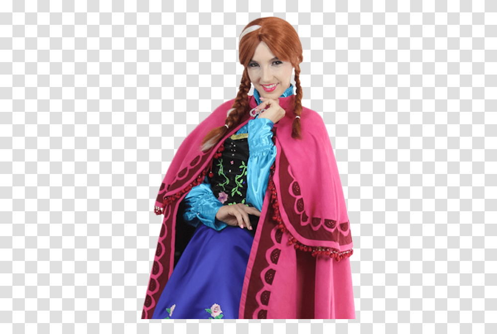 Frozen Characters, Cape, Costume, Person Transparent Png